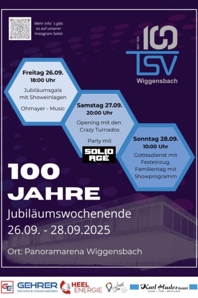 100 Jahre TSV Wiggensbach